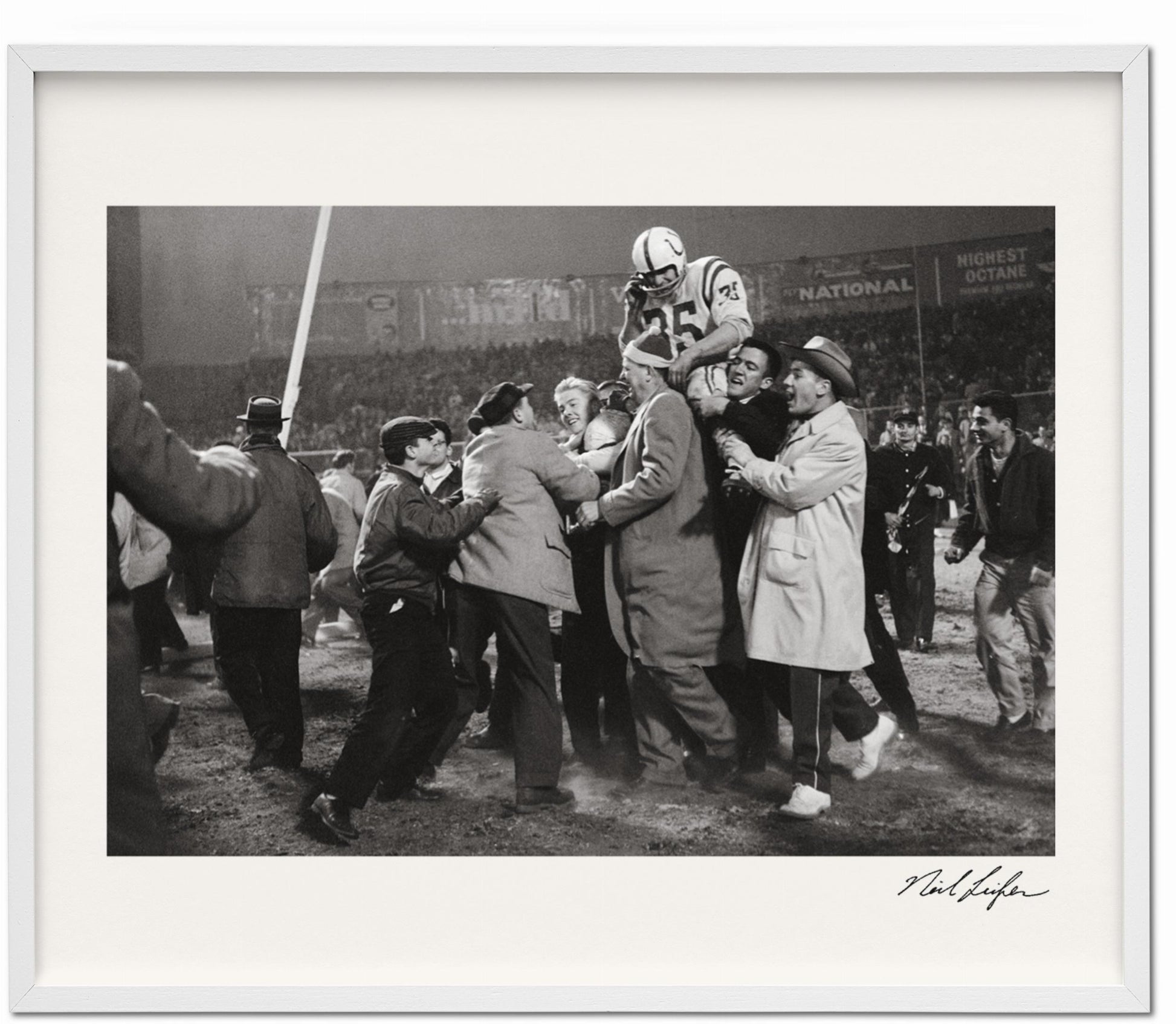 Neil Leifer. Guts & Glory. Art Edition No․ 101–200 ‘Alan Ameche’
