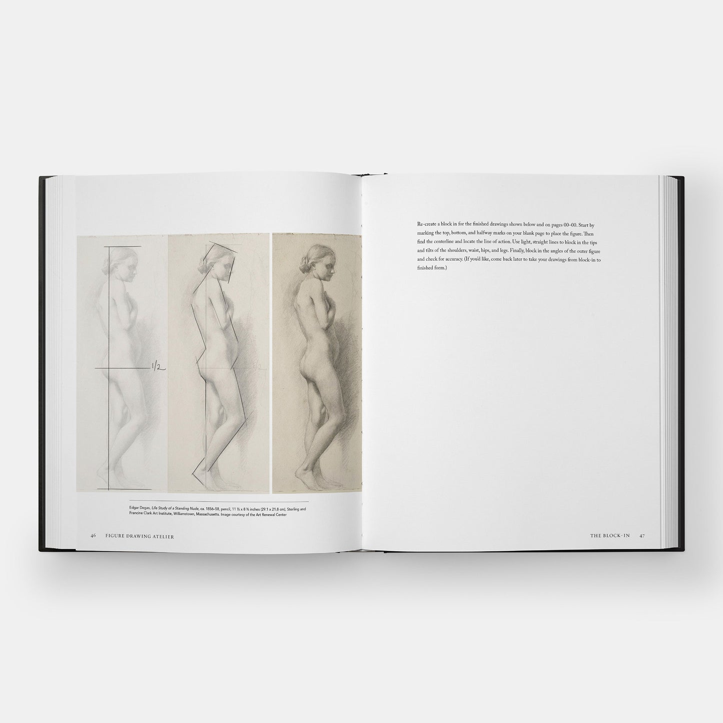 Dibujo de la figura humana: Cuaderno de bocetos instructivo