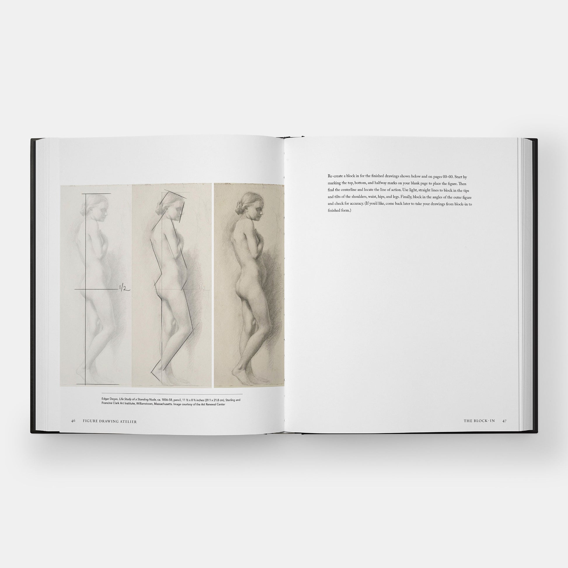 Dibujo de la figura humana: Cuaderno de bocetos instructivo