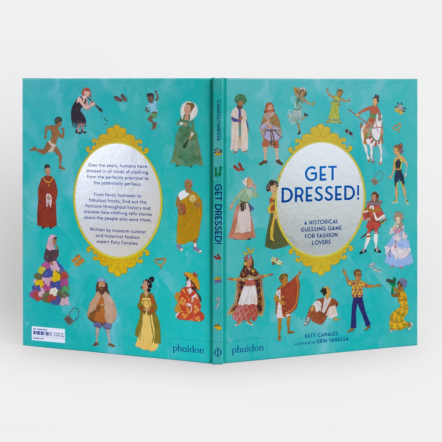 ¡Vístete!: Un juego de adivinanzas históricas para amantes de la moda