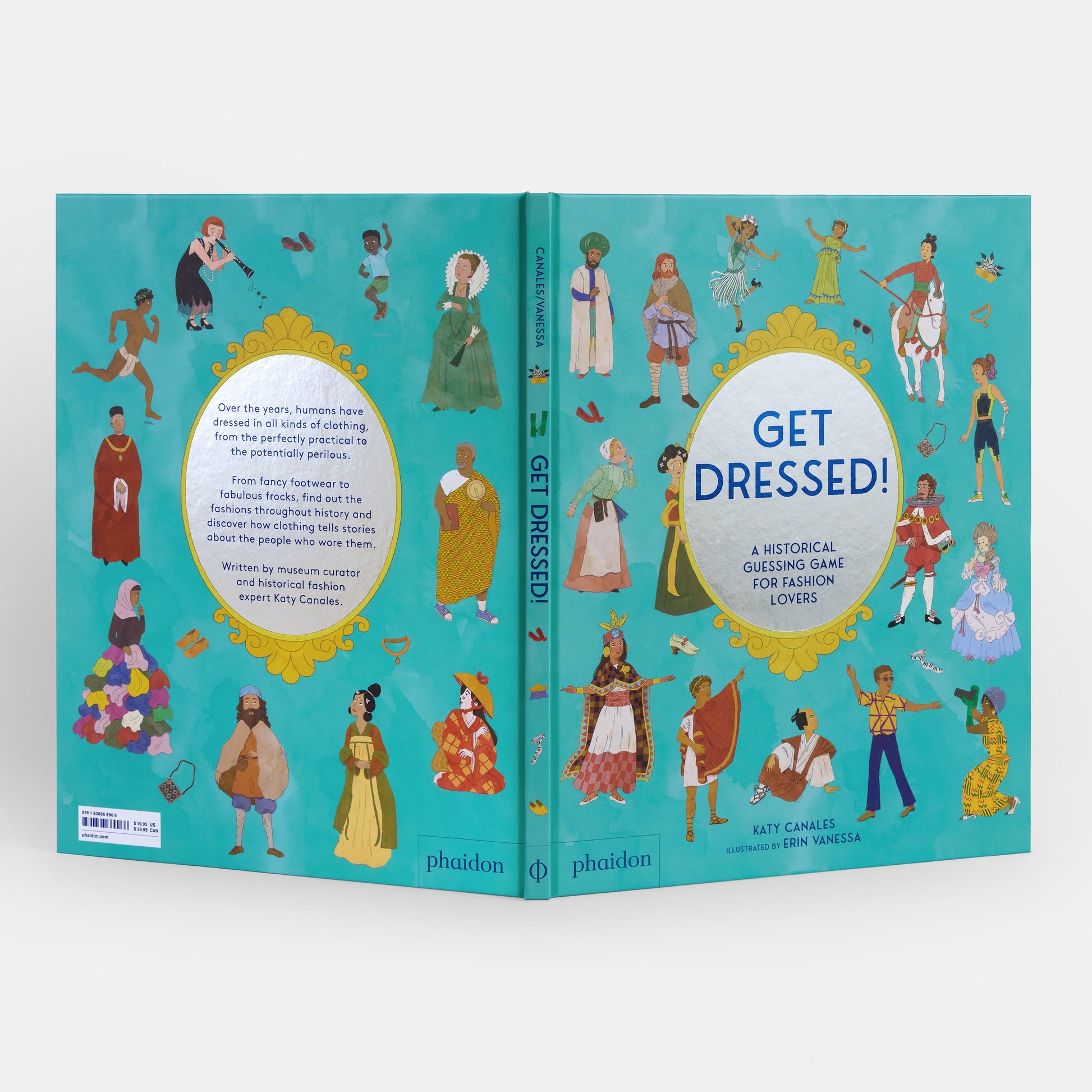 ¡Vístete!: Un juego de adivinanzas históricas para amantes de la moda