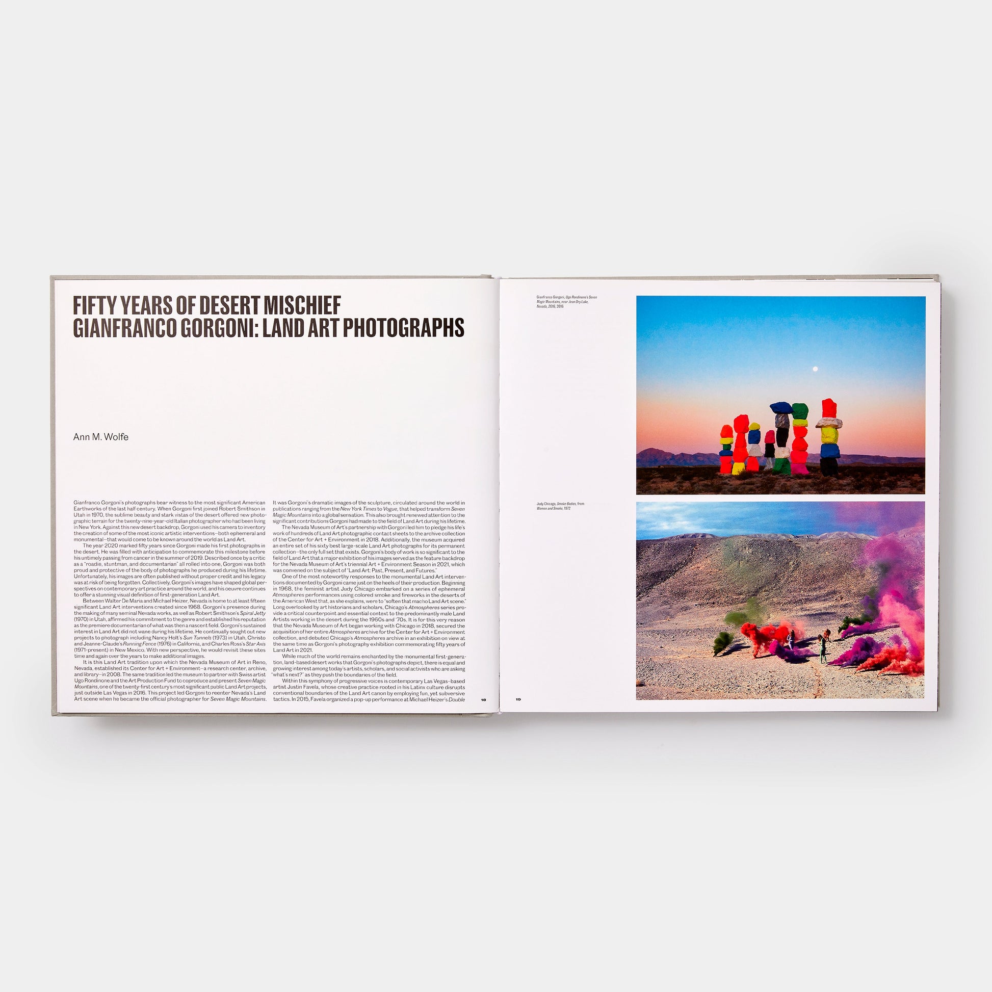 Gianfranco Gorgoni: fotografías de Land Art
