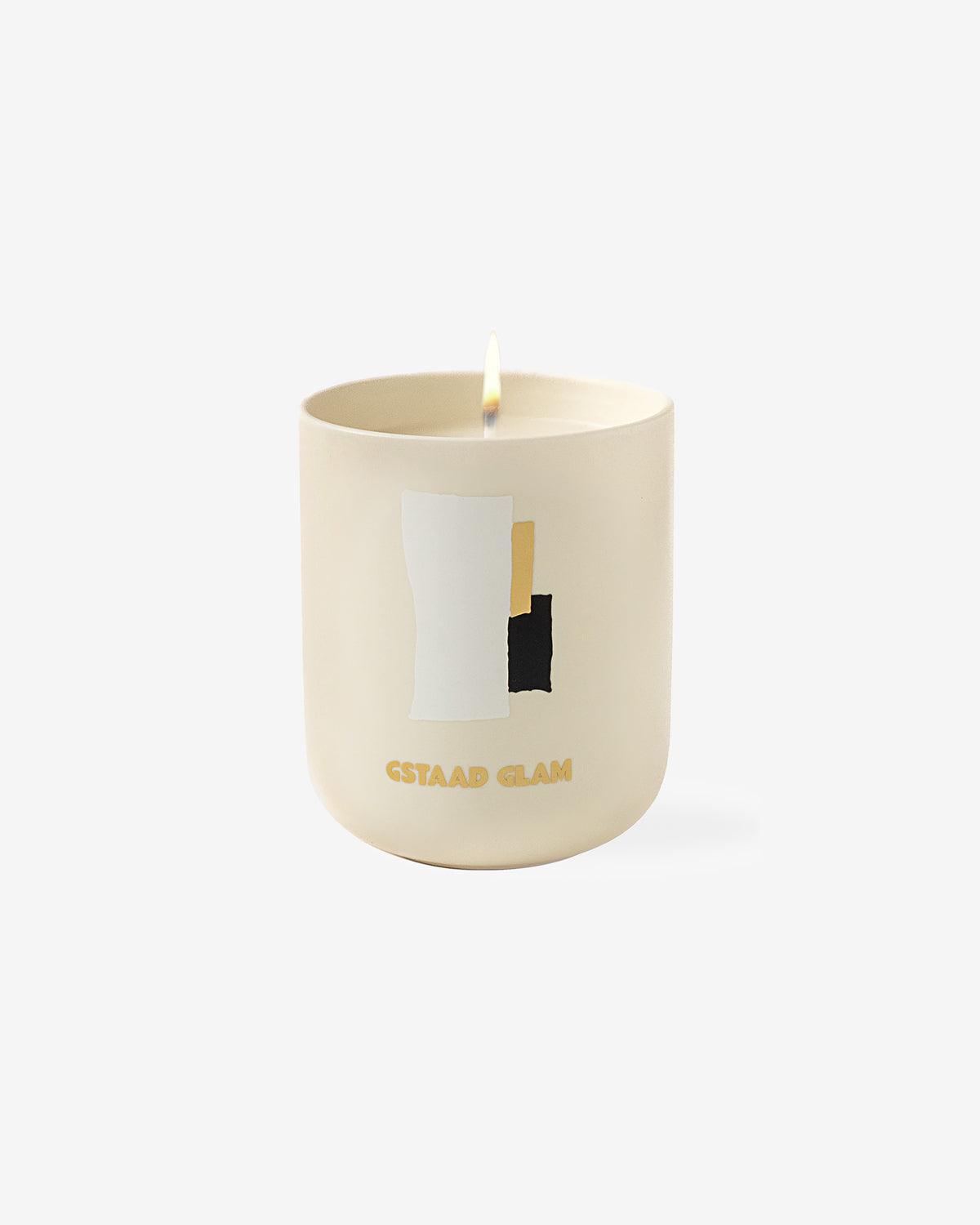 GSTAAD GLAM - SET DE REGALO DE VELA Y LIBRO