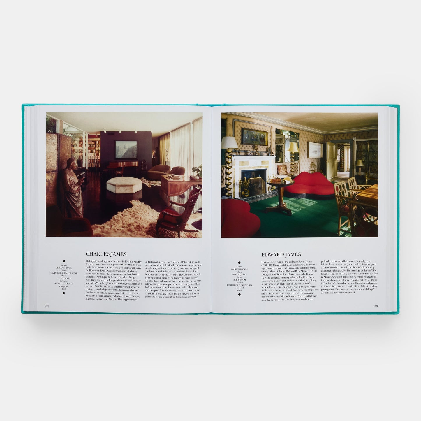 Interiors: Las mejores habitaciones del siglo (Edición azul cielo)