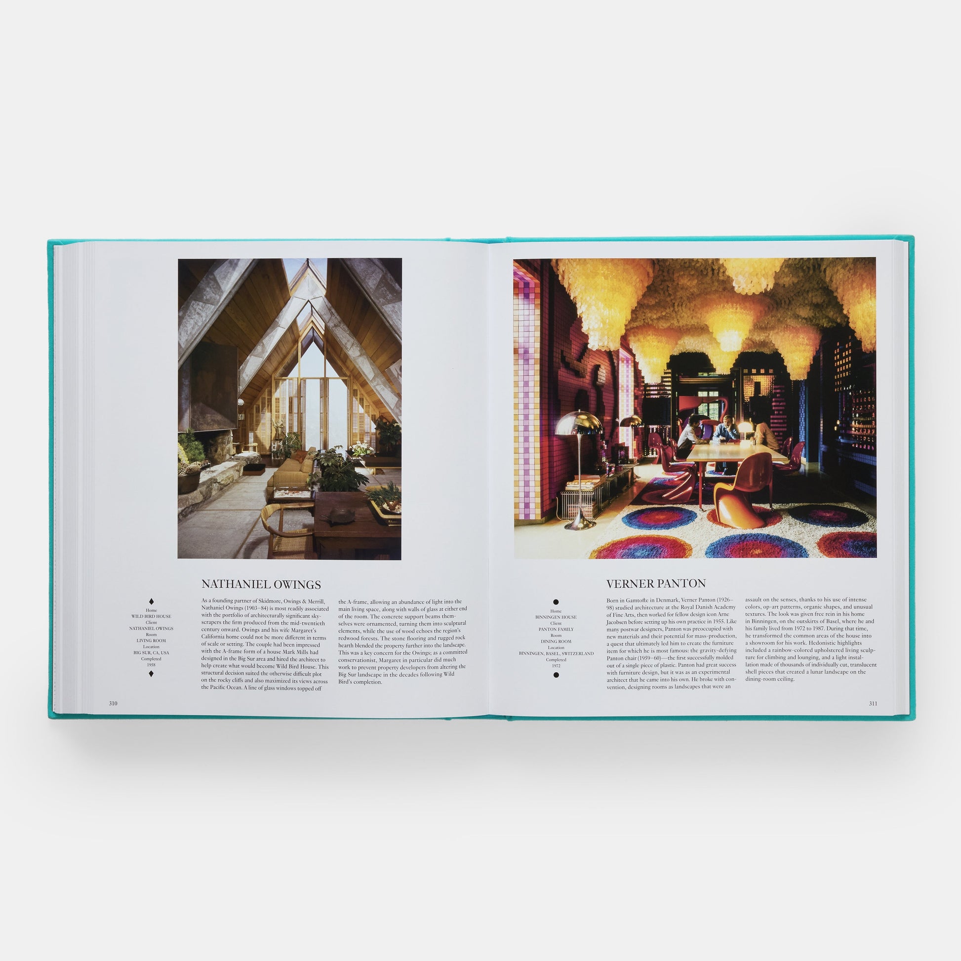 Interiors: Las mejores habitaciones del siglo (Edición azul cielo)