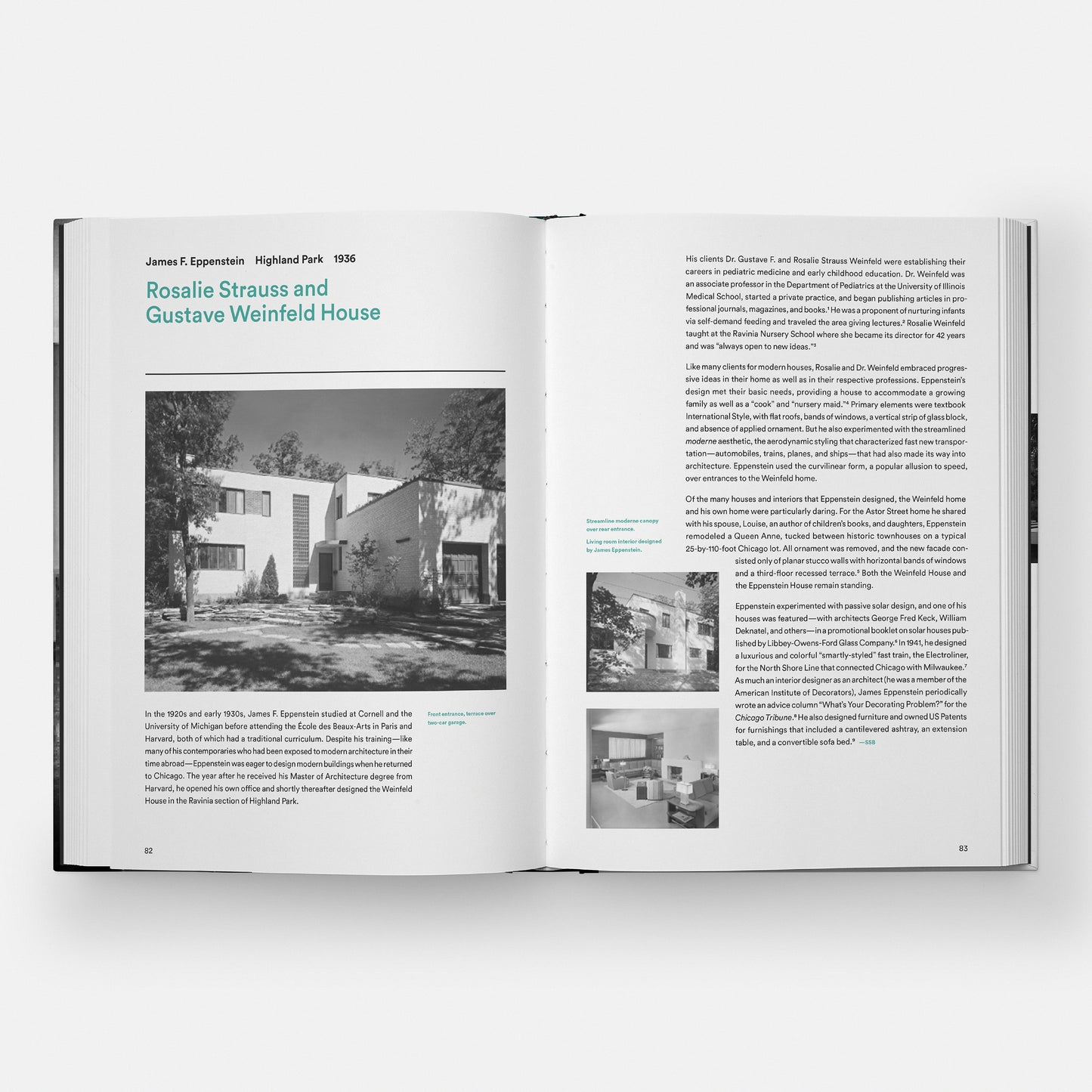 Lo moderno en el medio: Casas de Chicago 1929-75