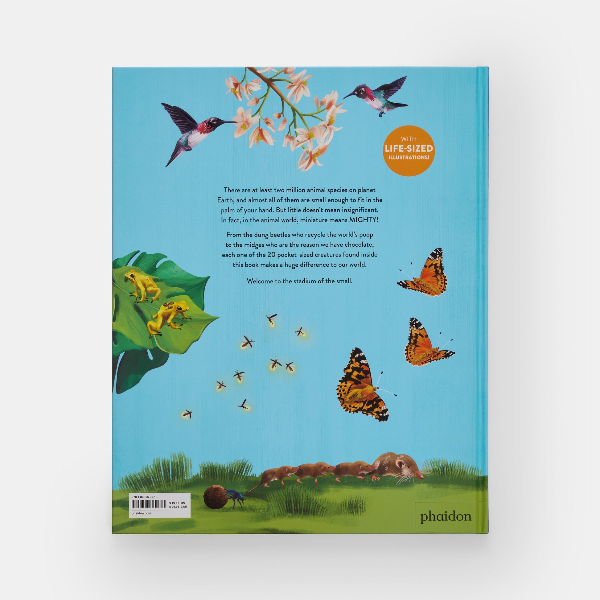 Los pequeños campeones de la naturaleza: El gran libro de las criaturas diminutas que hacen grandes cosas