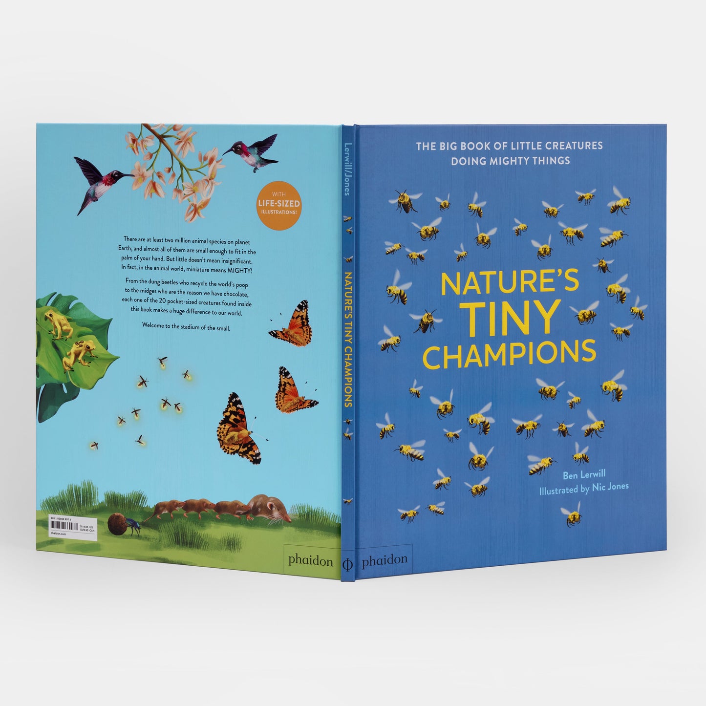 Los pequeños campeones de la naturaleza: El gran libro de las criaturas diminutas que hacen grandes cosas