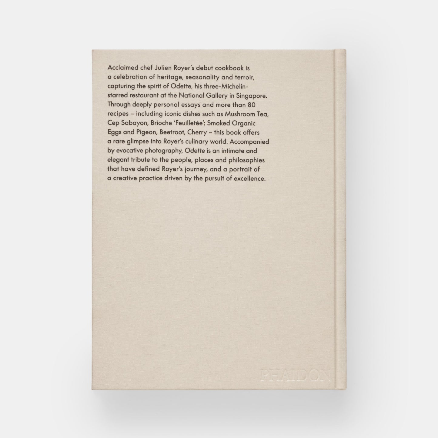 ODETTE: TERROIR TO TABLE, HEART TO PLATE [A COOKBOOK]
