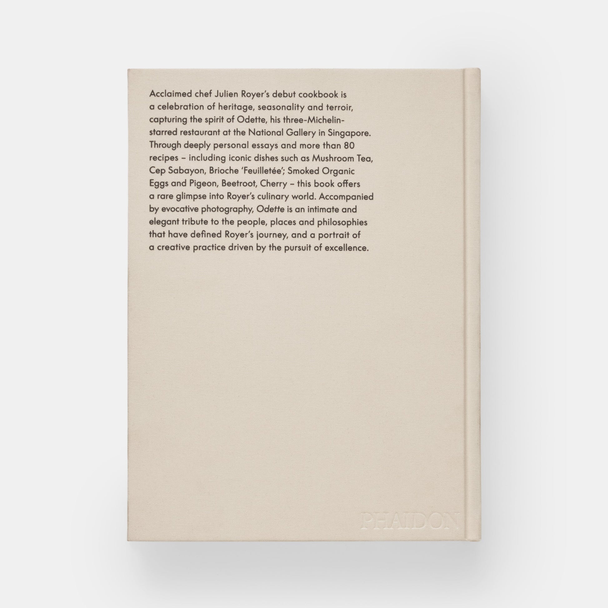 ODETTE: TERROIR TO TABLE, HEART TO PLATE [A COOKBOOK]