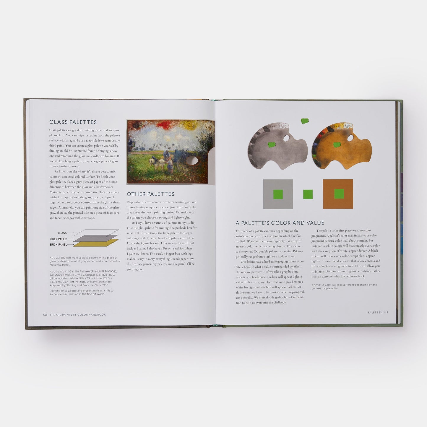El manual de color del pintor al óleo: una guía contemporánea para la mezcla de colores, pigmentos, paletas y armonía