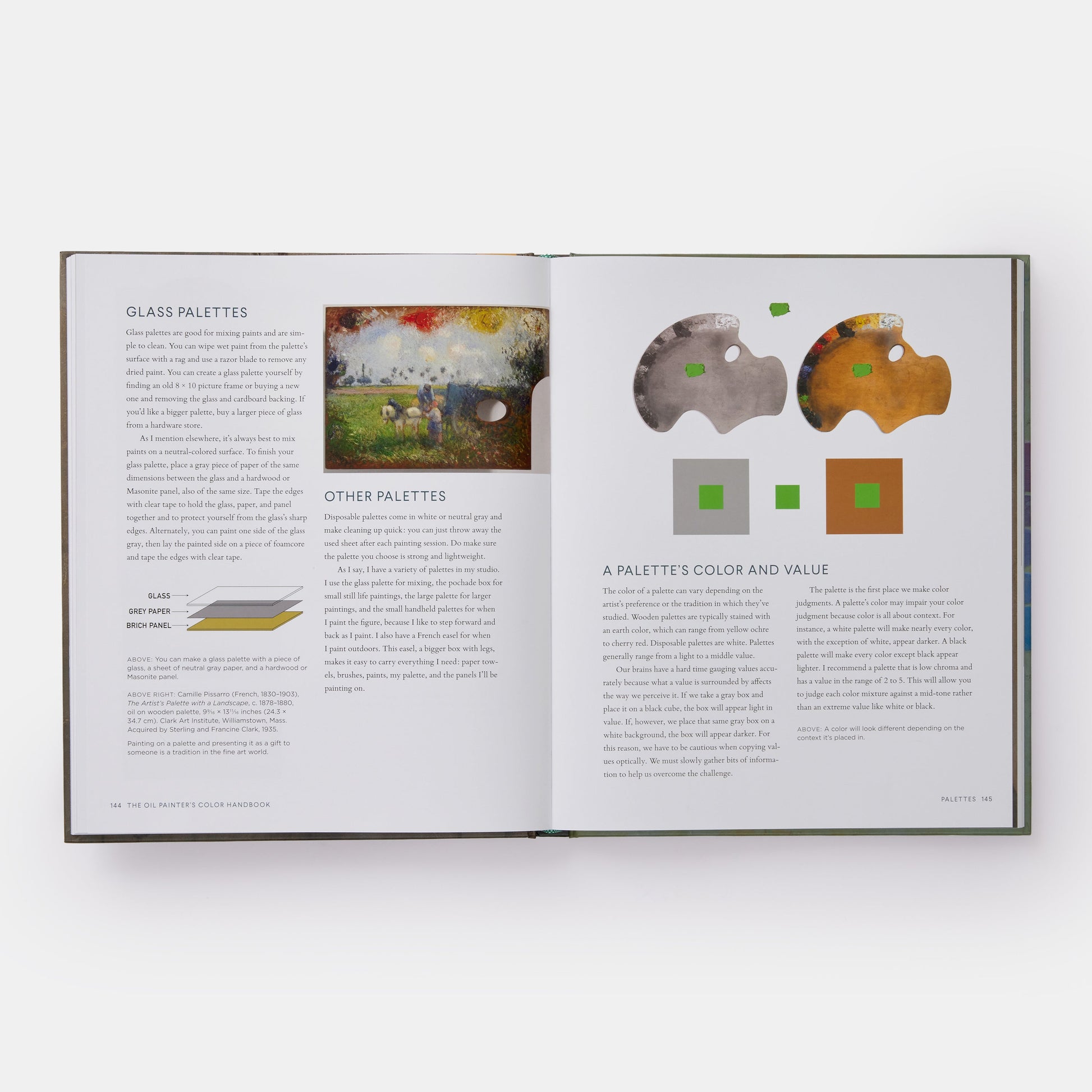 El manual de color del pintor al óleo: una guía contemporánea para la mezcla de colores, pigmentos, paletas y armonía