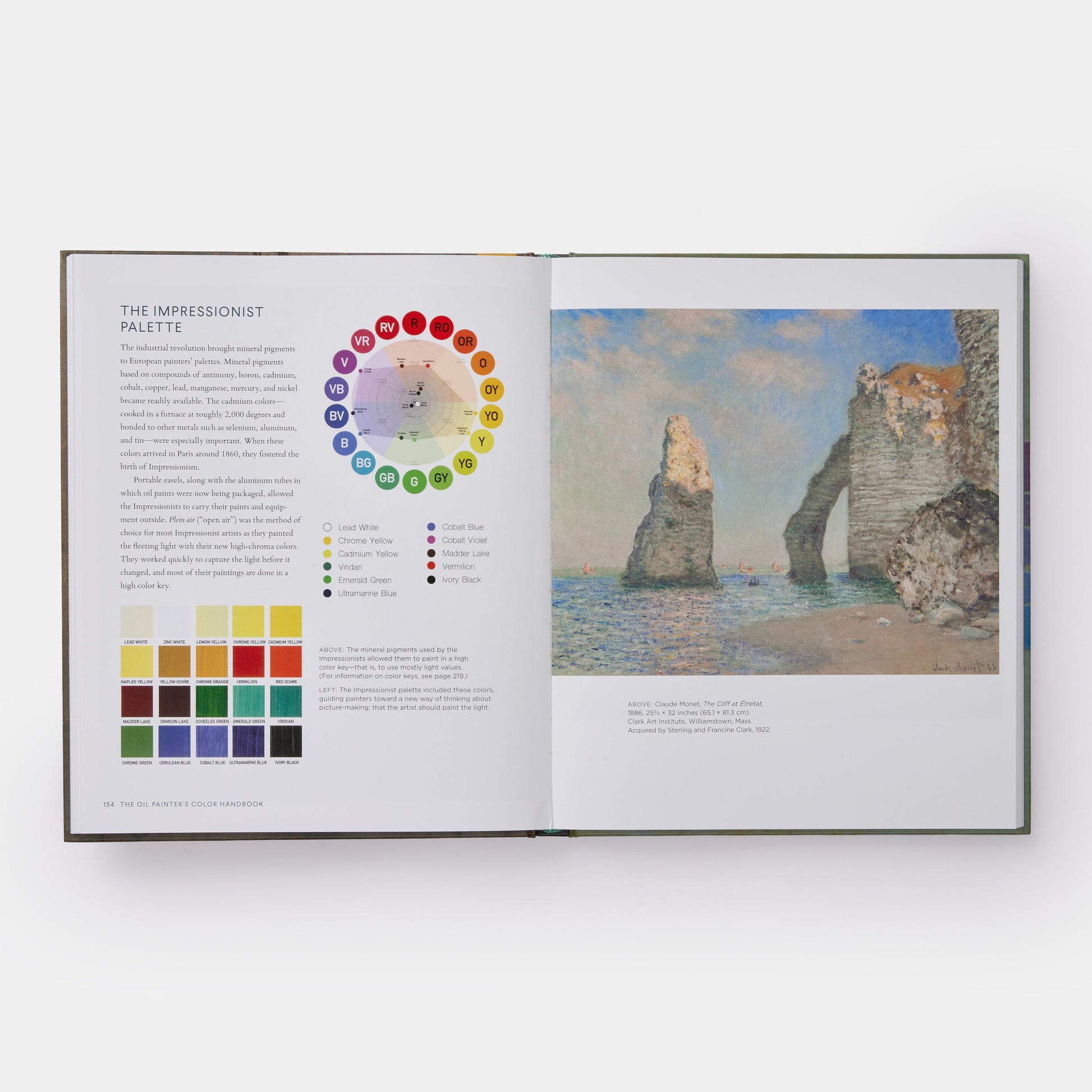 El manual de color del pintor al óleo: una guía contemporánea para la mezcla de colores, pigmentos, paletas y armonía
