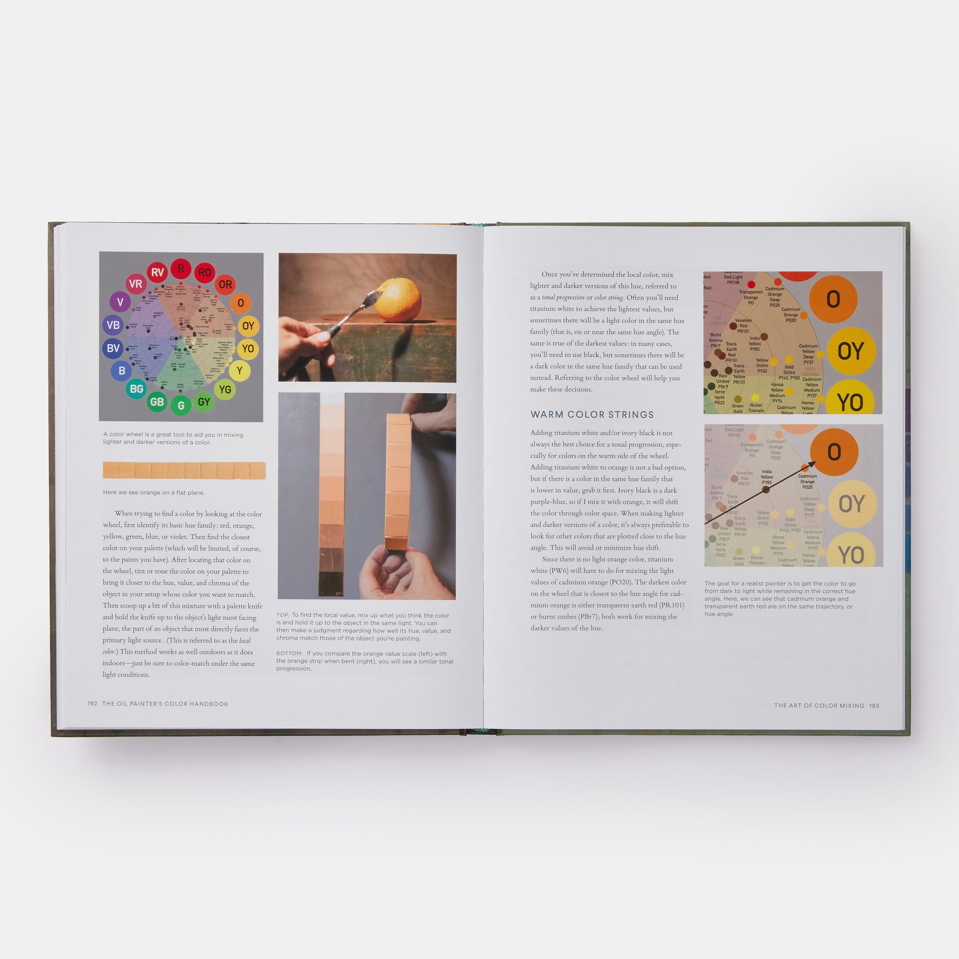 El manual de color del pintor al óleo: una guía contemporánea para la mezcla de colores, pigmentos, paletas y armonía
