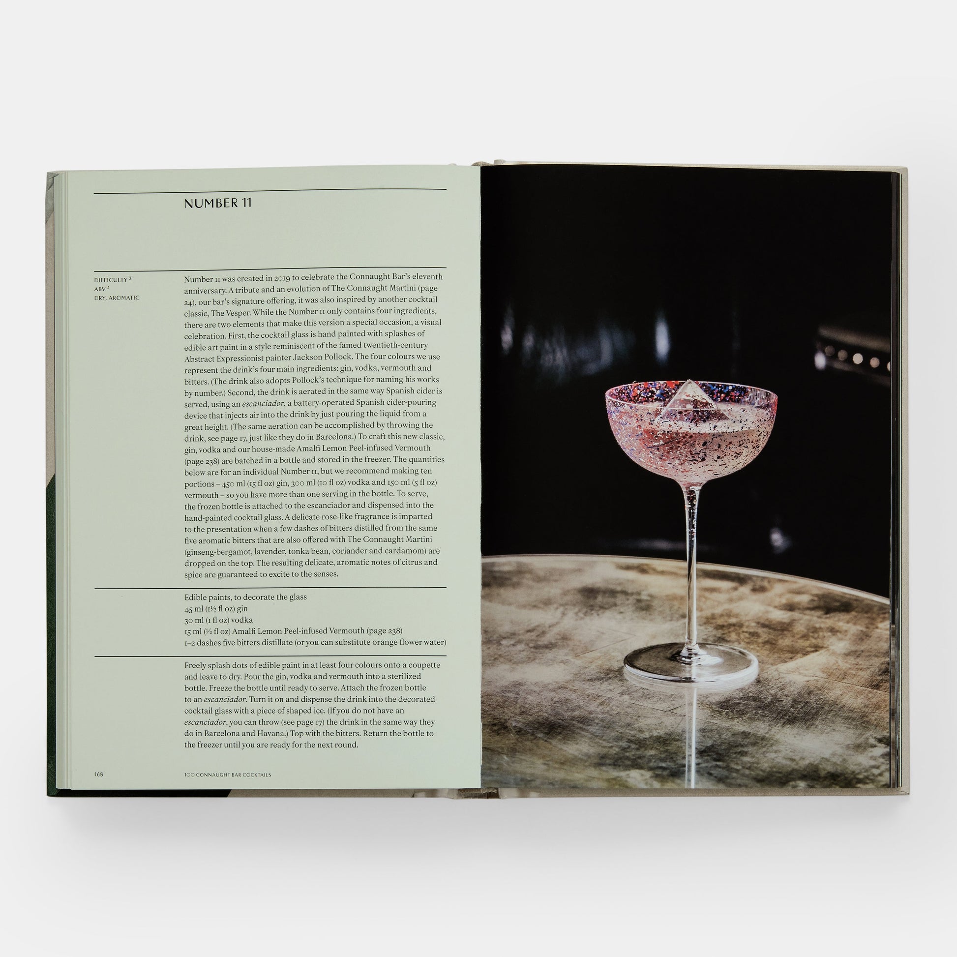 The Connaught Bar: Recetas de cócteles y creaciones icónicas
