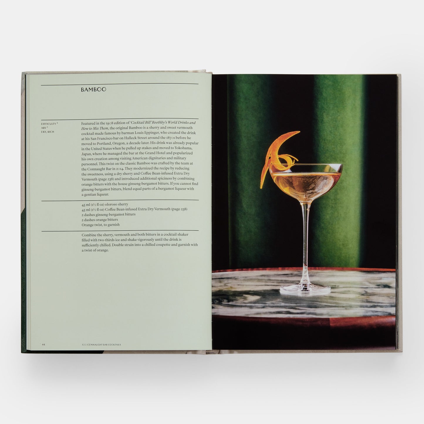 The Connaught Bar: Recetas de cócteles y creaciones icónicas