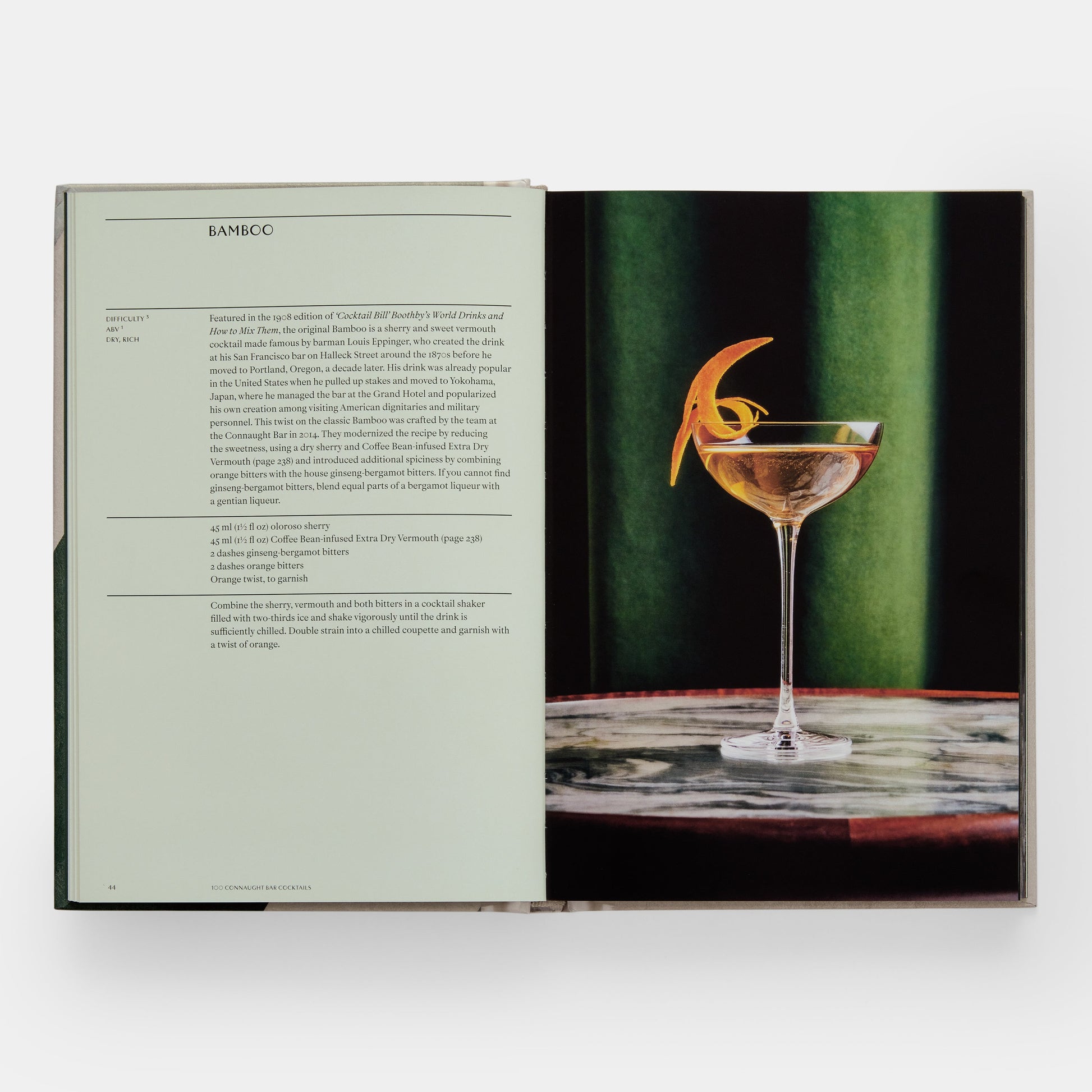 The Connaught Bar: Recetas de cócteles y creaciones icónicas
