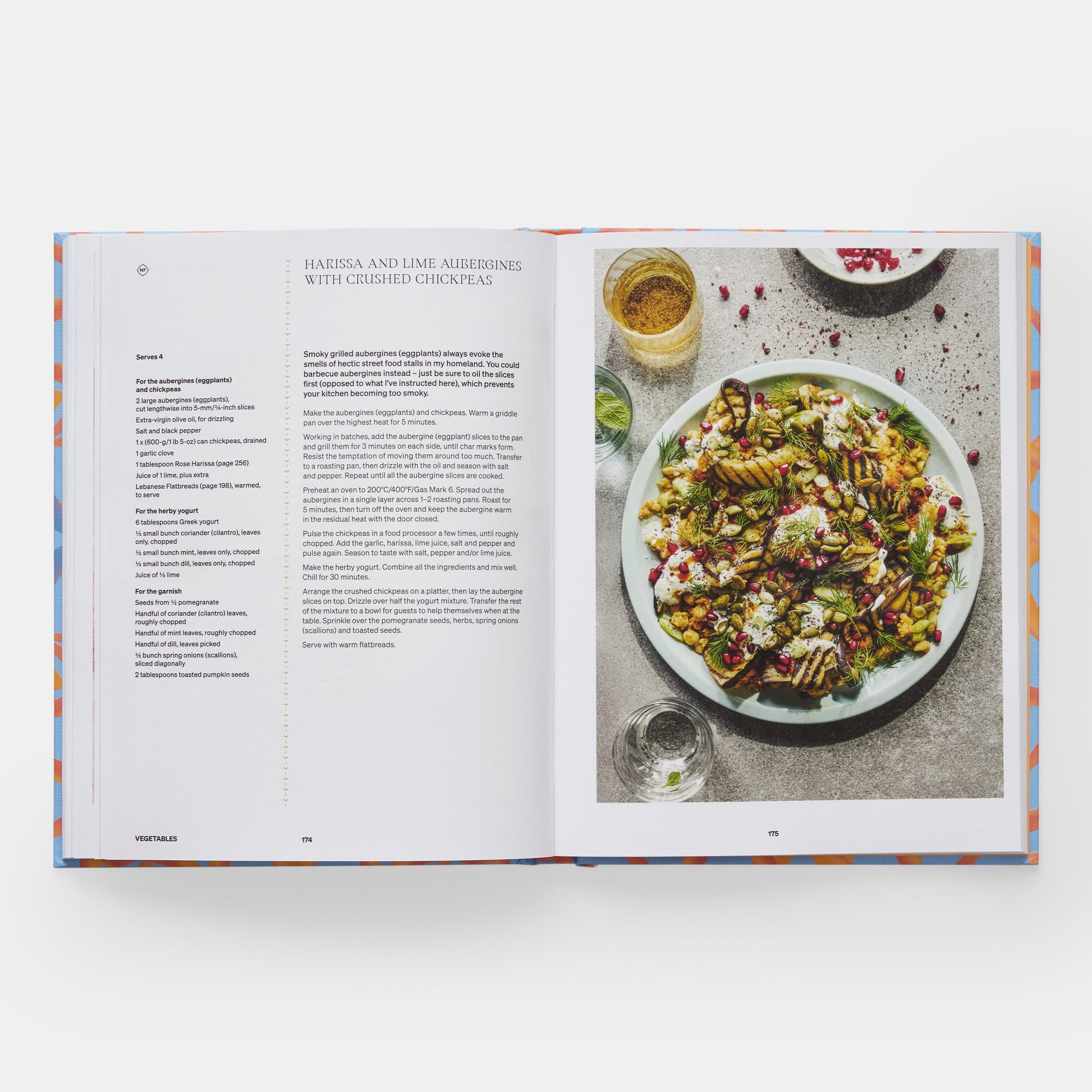 La cocina vegetariana levantina: recetas de Oriente Medio