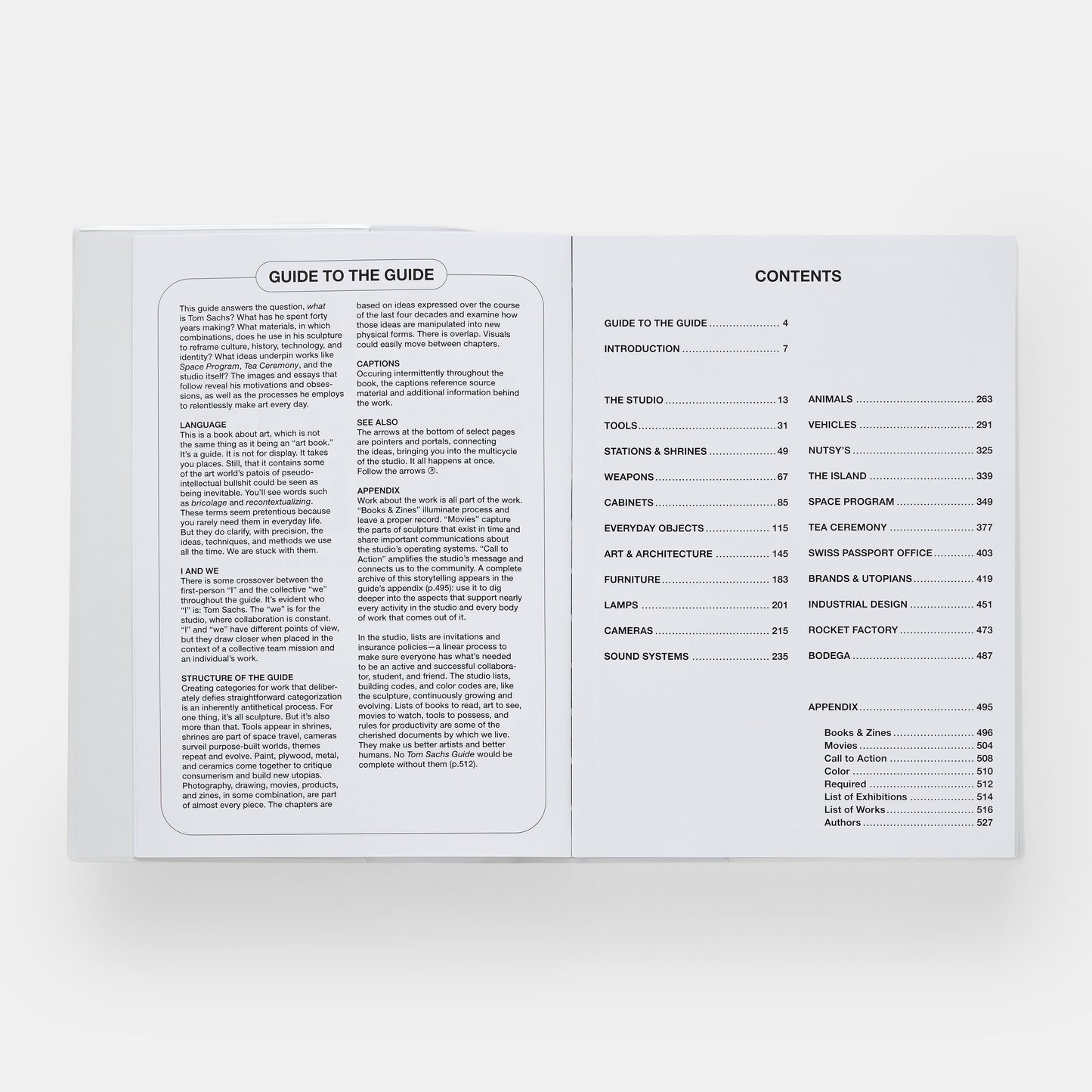 TOM SACHS GUIDE