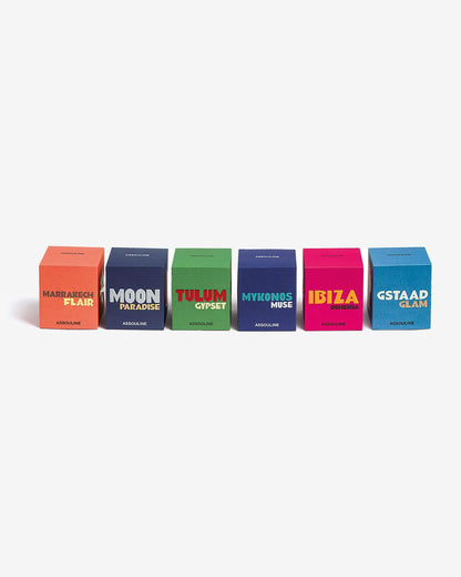SET DE VELAS AROMÁTICAS VIAJE DESDE CASA