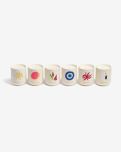 SET DE VELAS AROMÁTICAS VIAJE DESDE CASA