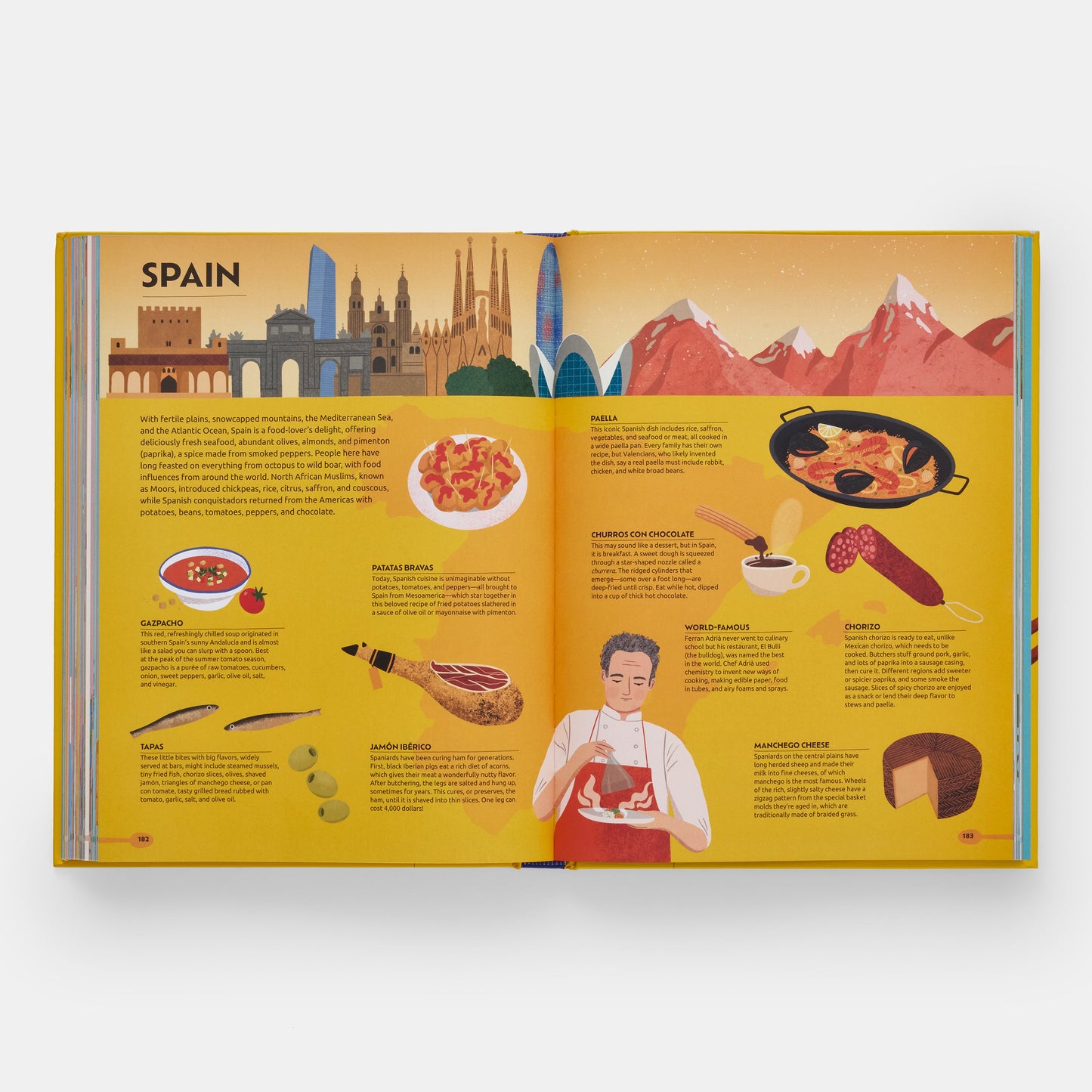 Un mundo de sabor: una celebración de la comida y las recetas de todo el mundo